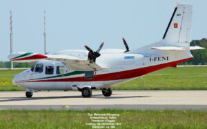 Piaggio P.166 - Flugzeug mit Schubpropeller