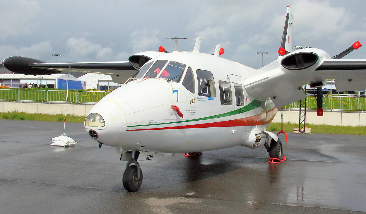 Piaggio P.166 - Ganzmetallflugzeug.