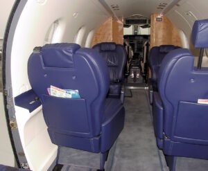 Pilatus PC-12 - Passagierraum