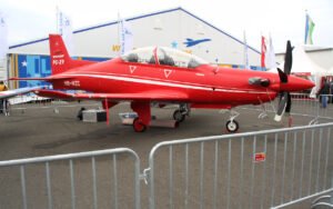 Pilatus PC-21 - Trainingsflugzeug mit Turbinenantrieb des schweizer Herstellers Pilatus Aircraft