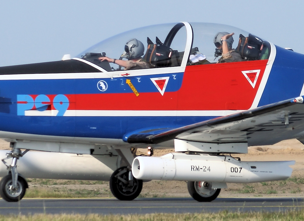 Pilatus PC-9 - Piloten