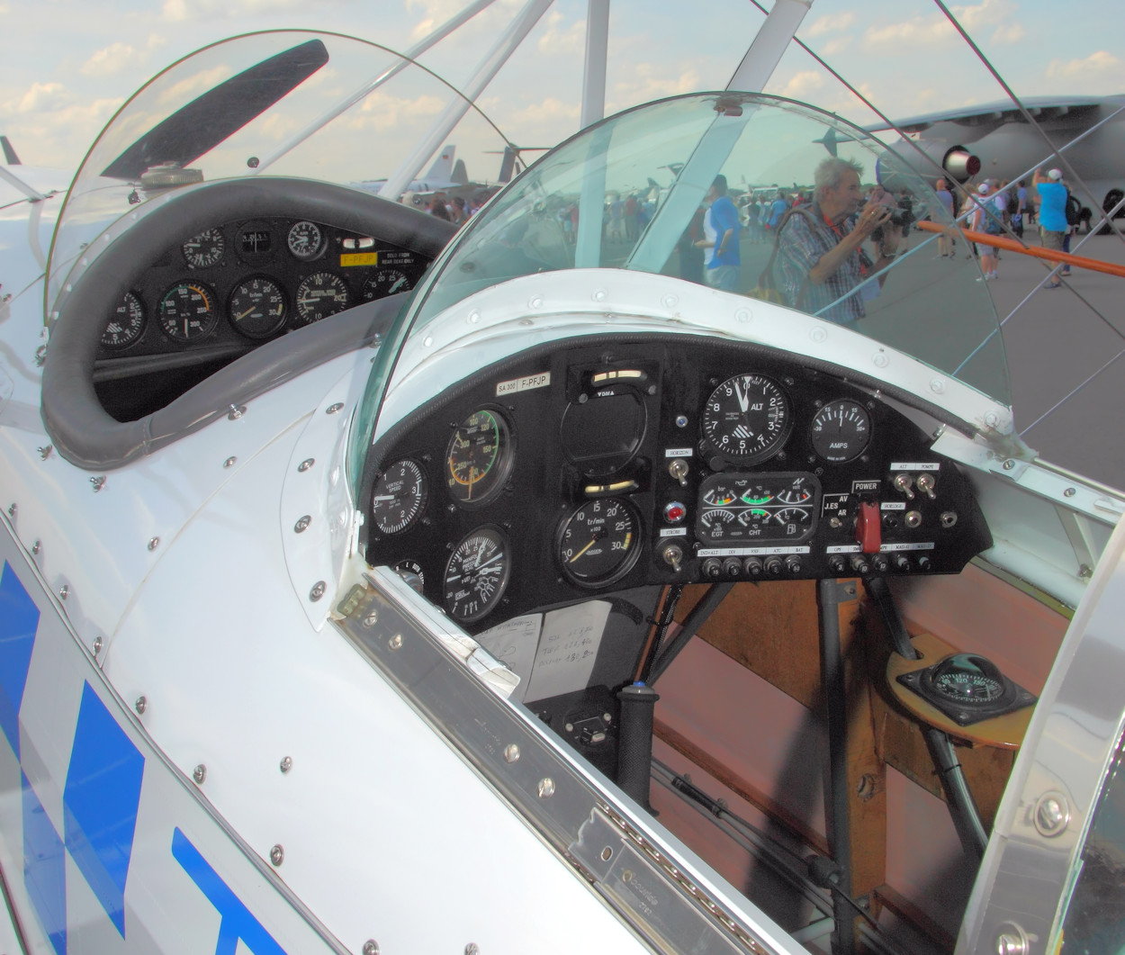 Stolp Starduster Too SA300 - Cockpit