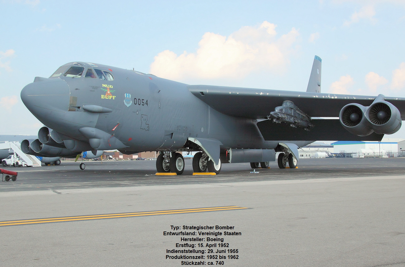 B-52 Stratofortress - schwerer Bomber