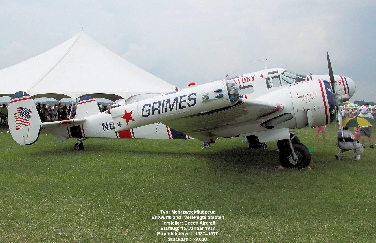 Beechcraft C-45H Expeditor - Twin Beech 18