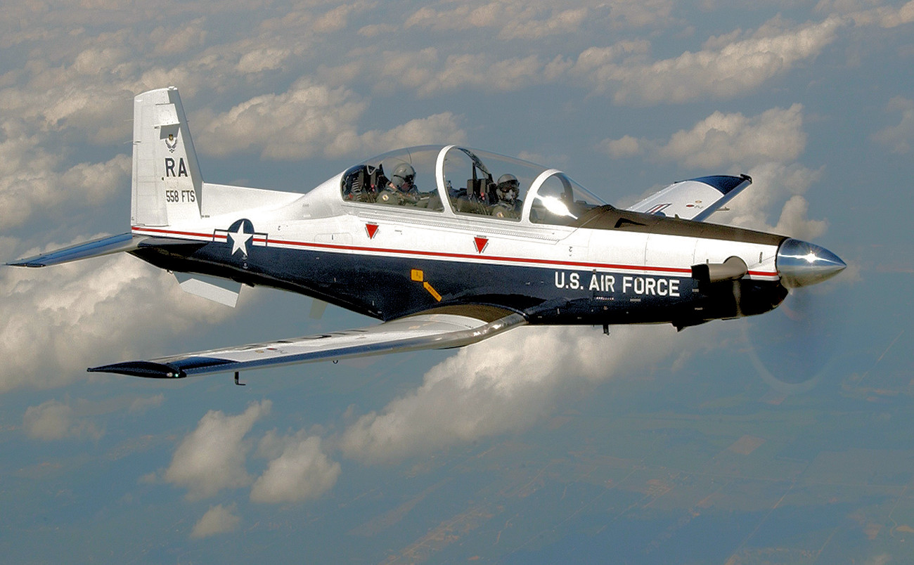 Beechcraft T-6 Texan II - Flugansicht