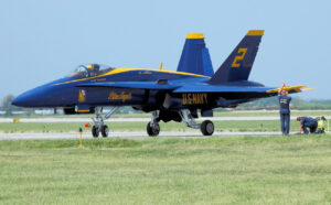 Blue Angels - Abschluss der Flugshow