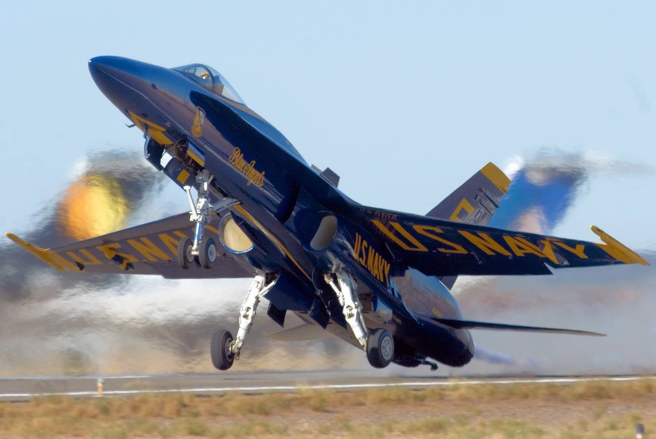 Blue Angels - Landung