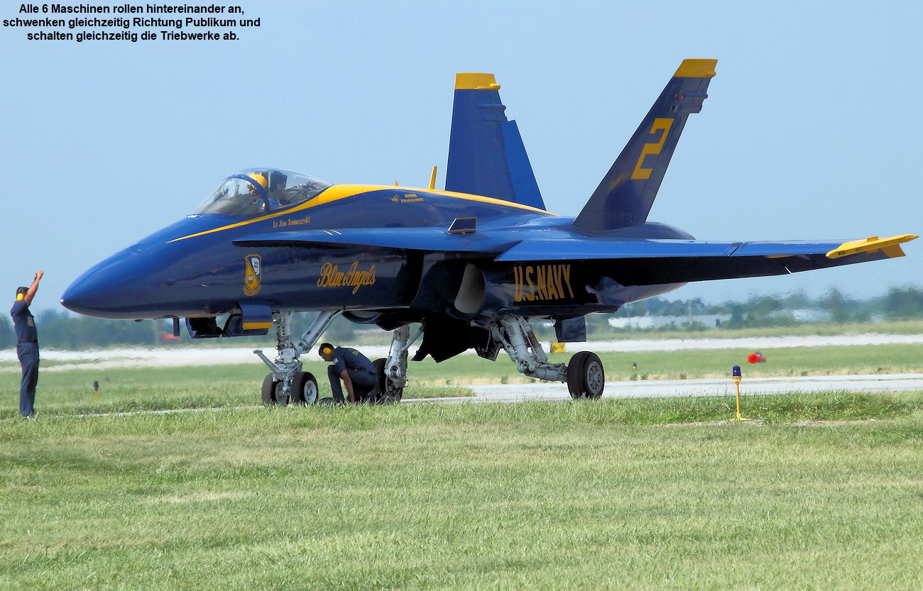 Blue Angels - Offiziere der Staffel