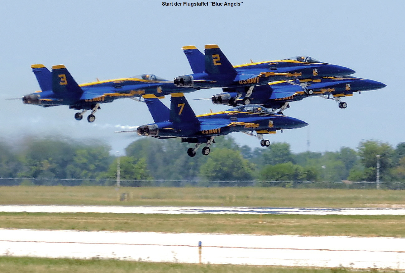 Blue Angels - Start der Staffel