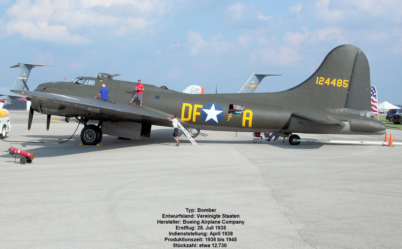 Boeing B-17 Flying Fortress - Bomber der U.S. Air Force