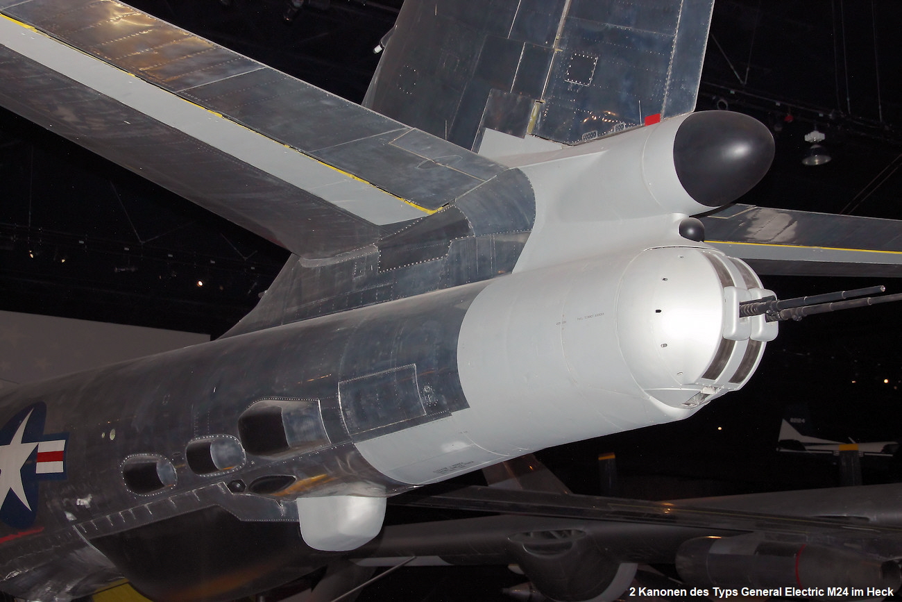 Boeing B-47 Stratojet - Heckgeschütz