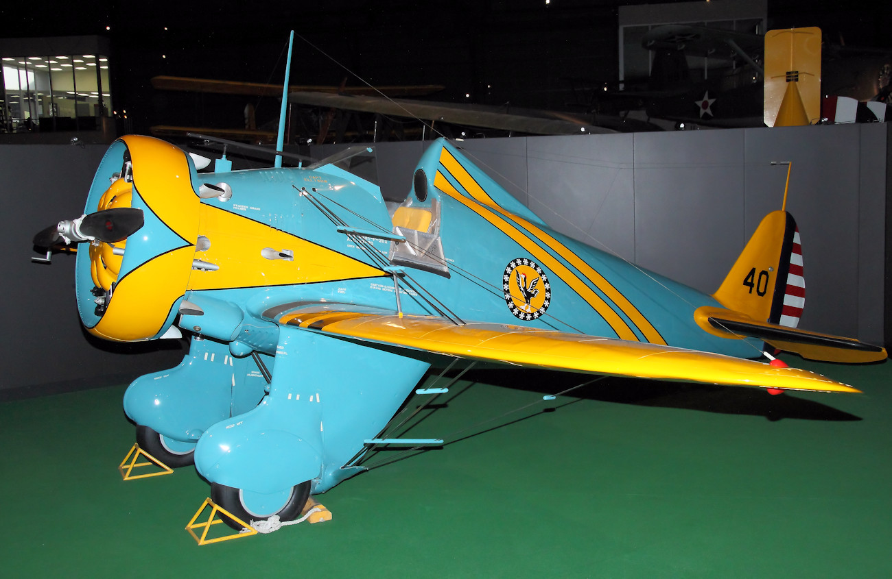 Boeing P-26A Peashooter - Flugzeug als Ganzmetallkonstruktion