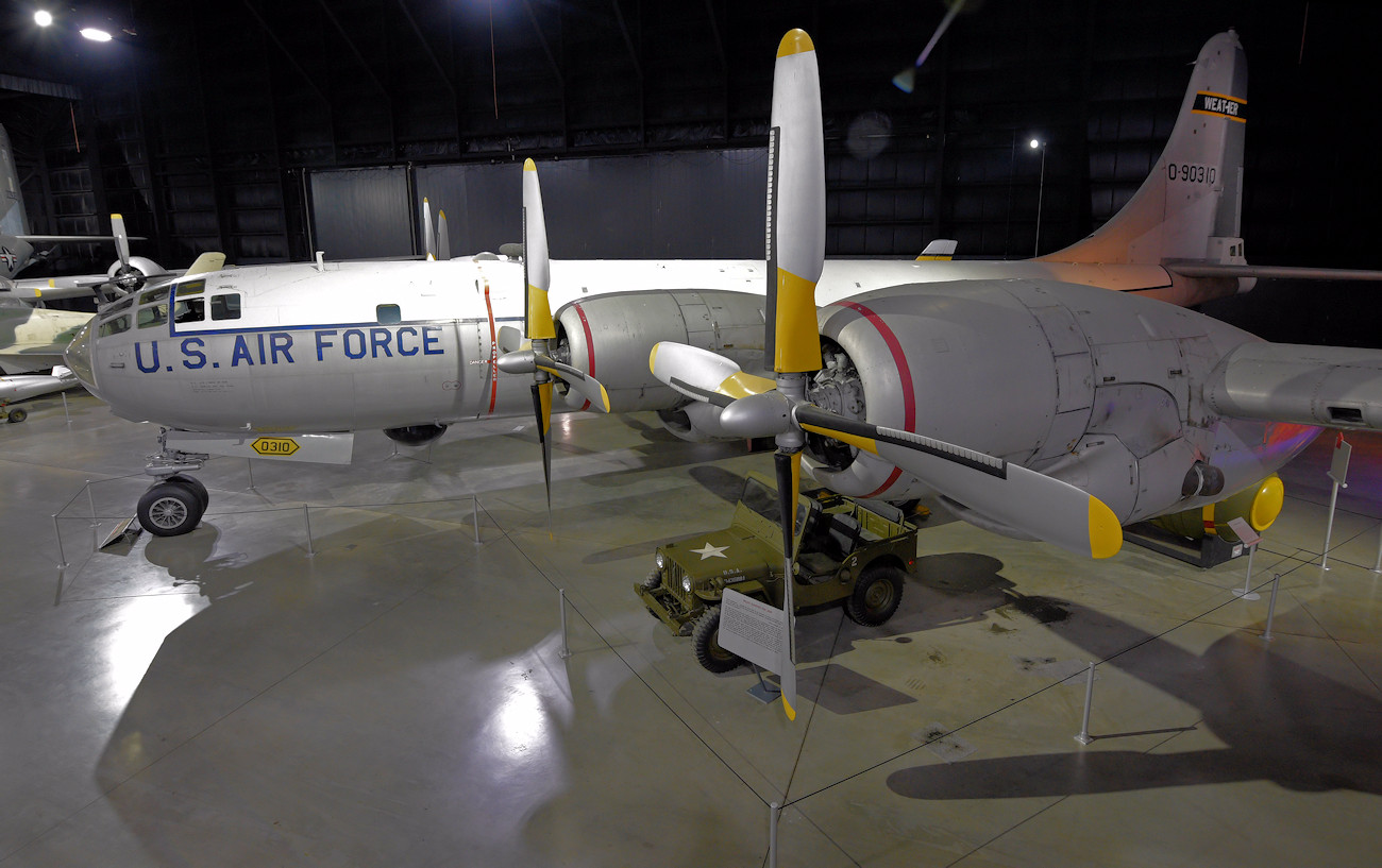 Boeing WB-50D Superfortress in Dayton Ohio