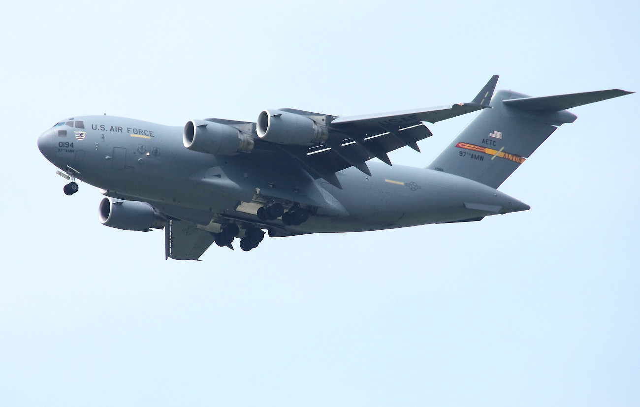 C-17 Globemaster III - Flugansicht