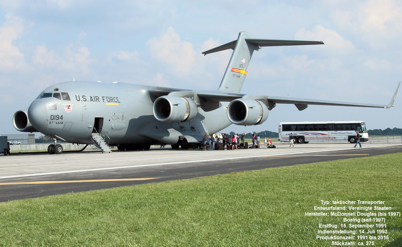 C-17 Globemaster III - Truppentransporter