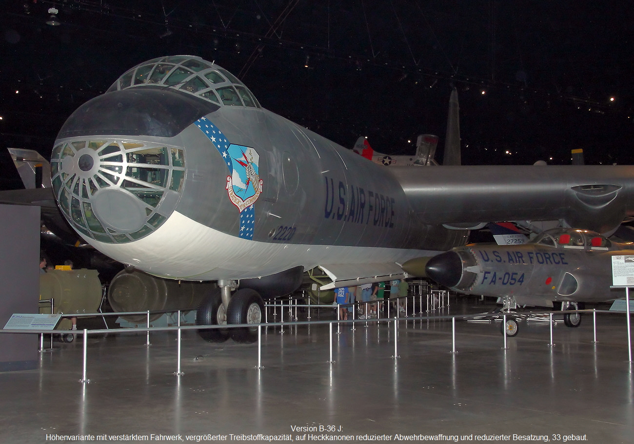 Convair B-36J Peacemaker - Bomber