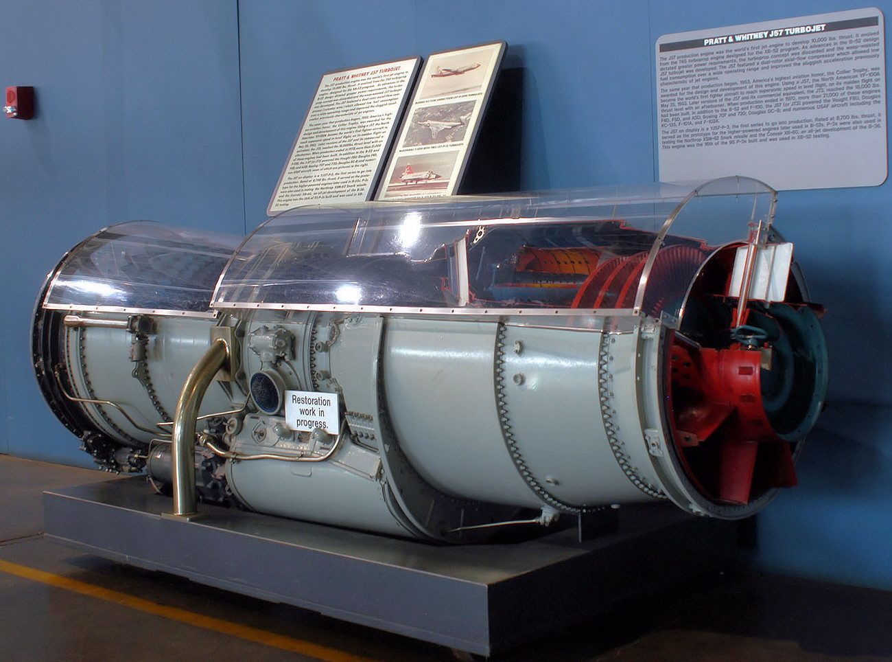 Pratt & Whitney J57 Turbojet - Triebwerk der McDonnell F-101 Voodoo