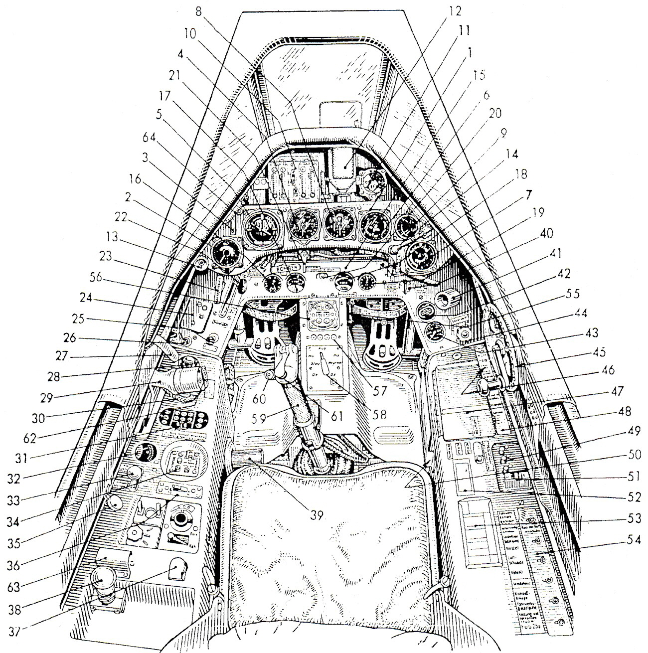 Fw-190 A-5-bis-A-6 Pilotenkanzel