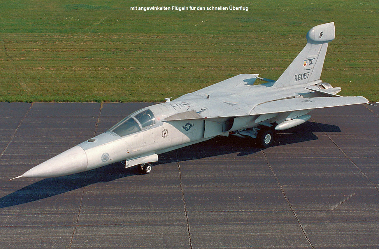 General Dynamics EF-111A Raven - Schwenkflügel