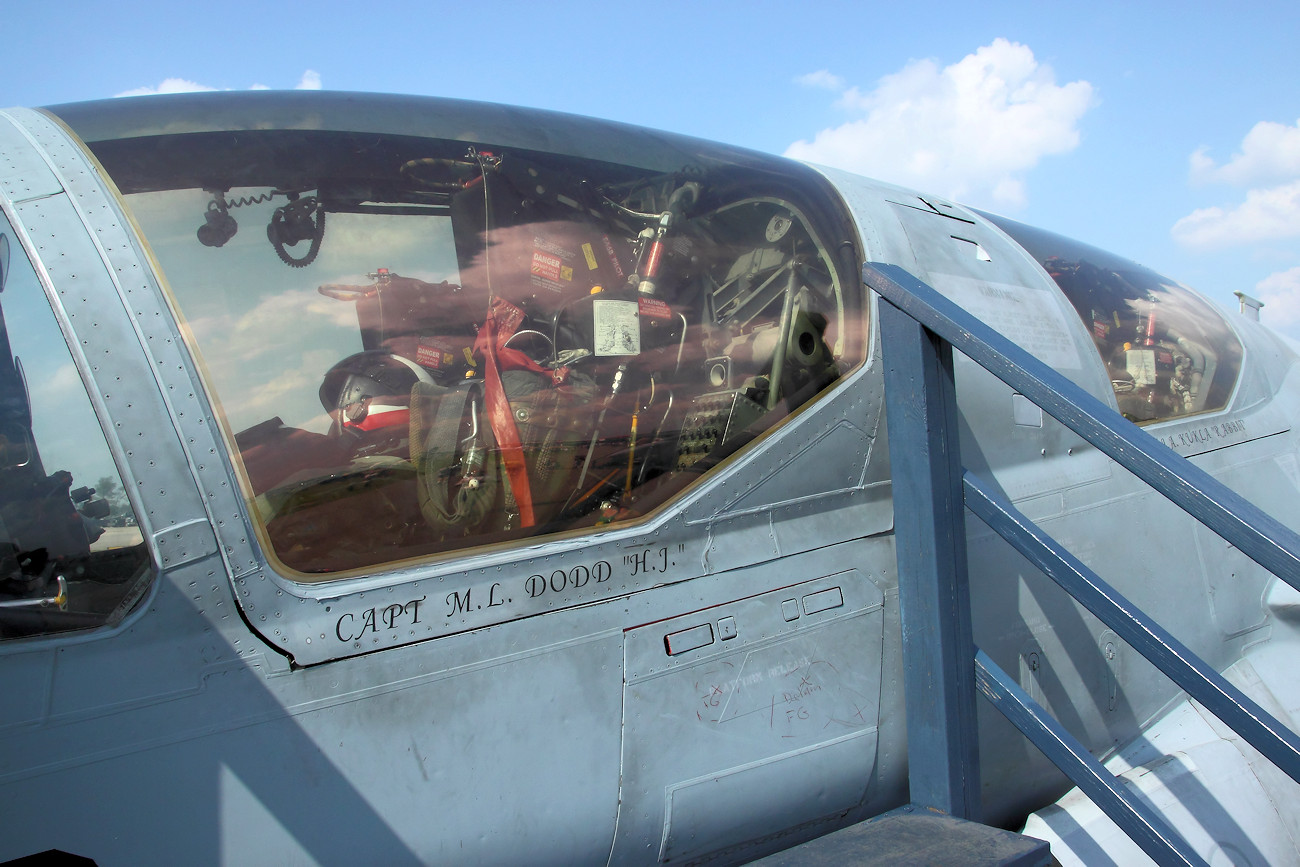 Grumman EA-6 Prowler - Cockpitansicht