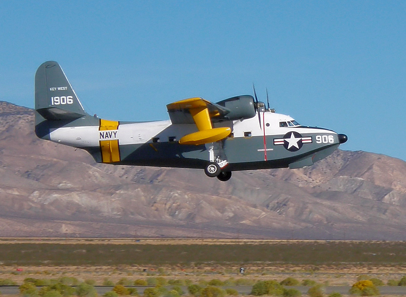 Grumman HU-16B Albatross - Flugansicht