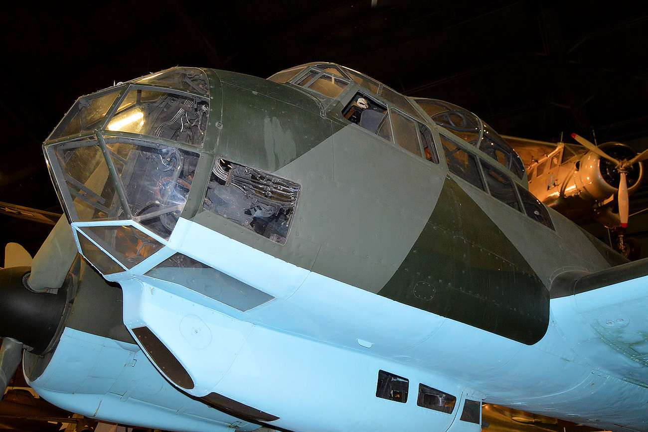 JUNKERS JU 88D-1 TROP - Bugansicht