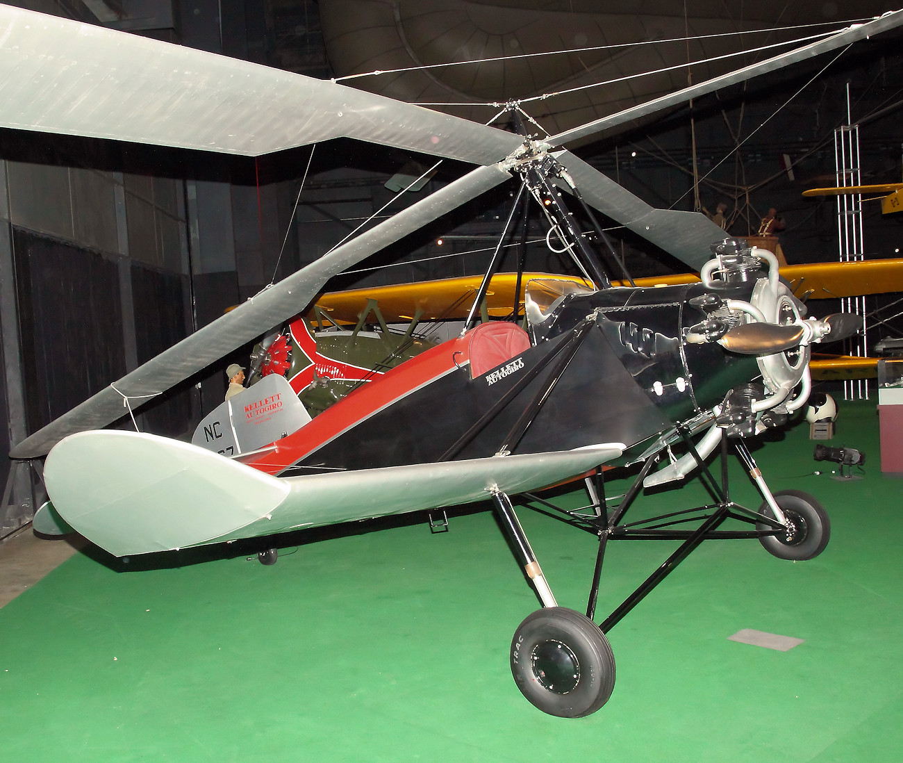 dKellett K-2 - K-3 Autogiro - Doppelsitziger Tragschrauber