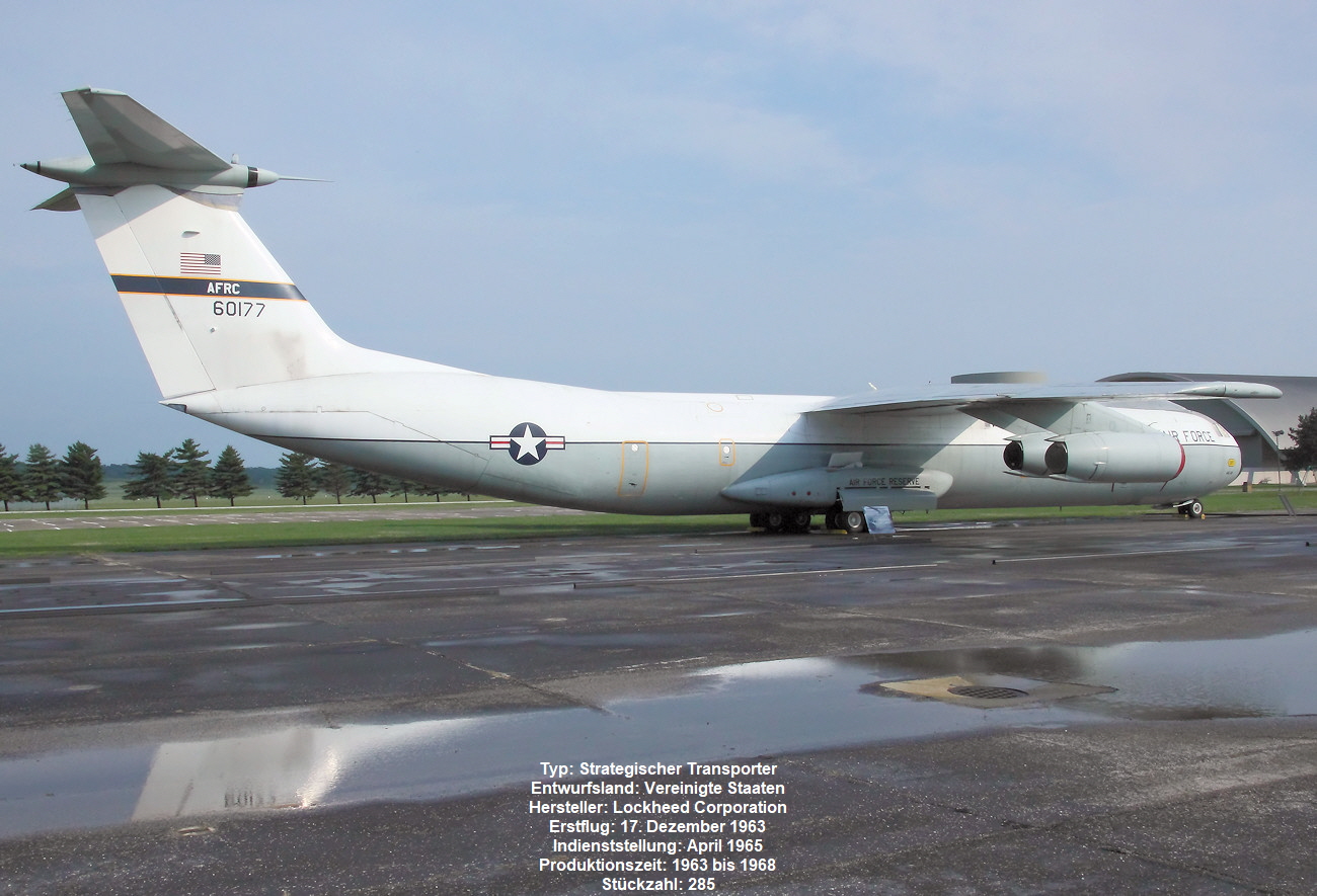 Lockheed C-141C Starlifter - Transportflugzeug USAF