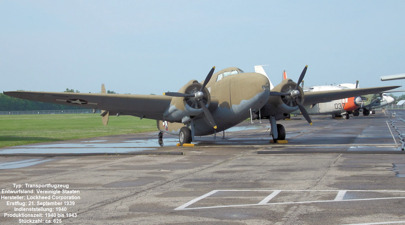 Lockheed C-60A Lodestar - Transportflugzeug