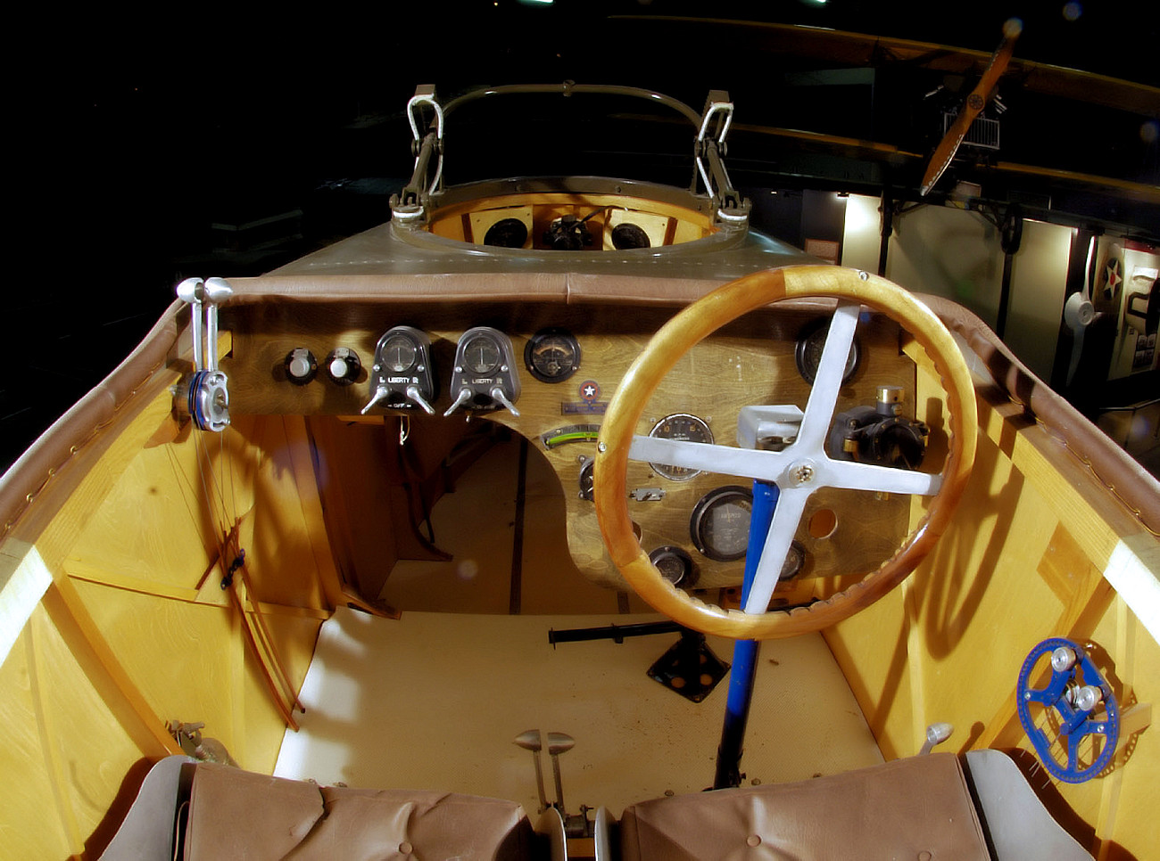 Martin MB-2 - Cockpit