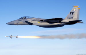 McDonnell Douglas F-15A Raketenabschuss