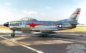 North American F-86D Sabre - Jagdflugzeug