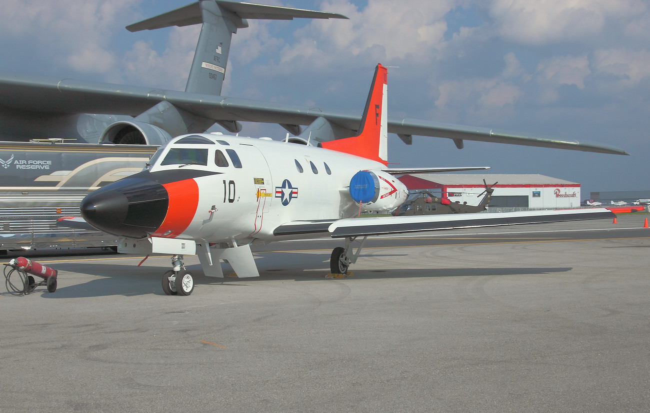 North American T-39 Sabreliner - Das 12-sitzige Flugzeug wurde im militärisch und zivil genutzt