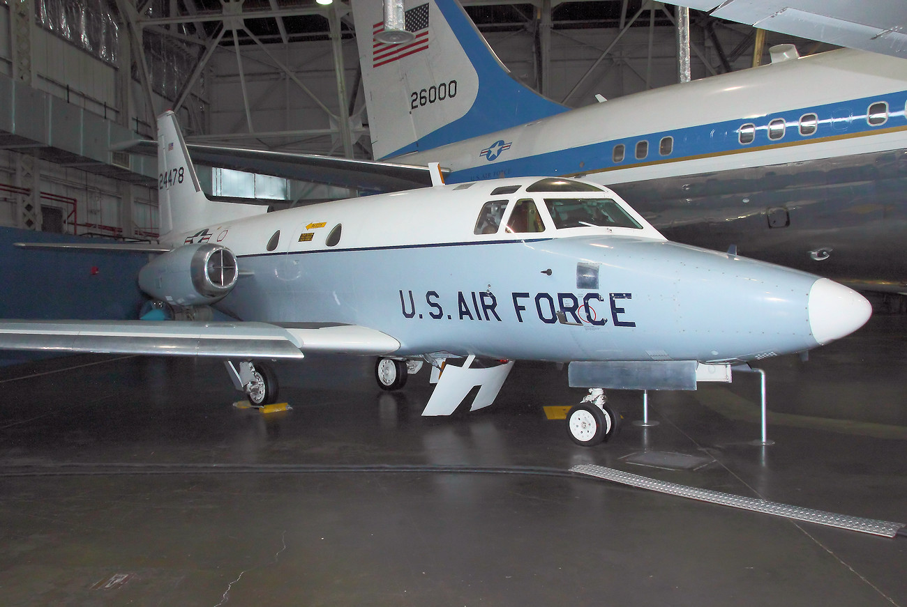 North American T-39A Sabreliner - Die Militärversion wurde von der U.S. Air Force und U.S. Navy verwendet