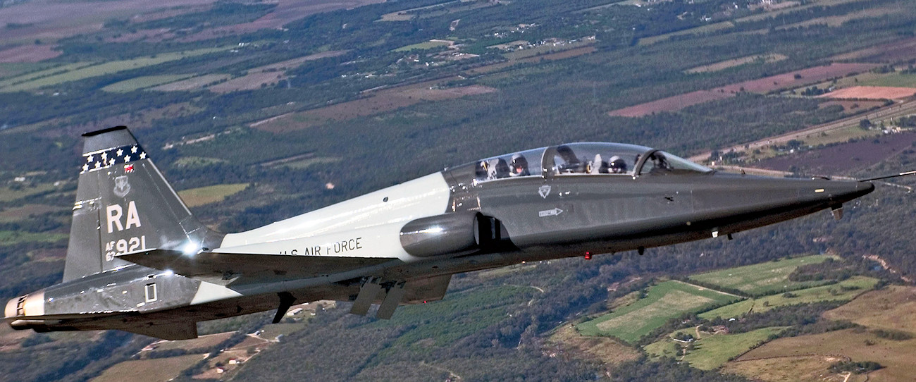 Northrop AT-38B Talon - Flugansicht