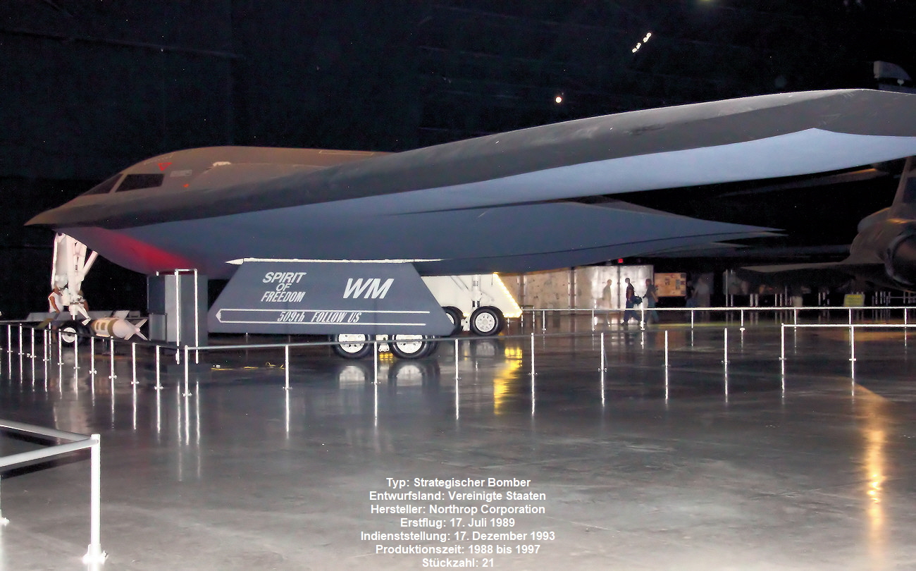 Northrop B-2 Spirit - Stealth-Bomber der USA