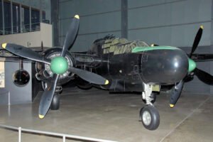 Northrop P-61 C Black Widow - Das Kampfflugzeug mit Doppelleitwerk wurde ausschließlich als Nachtjäger gebaut