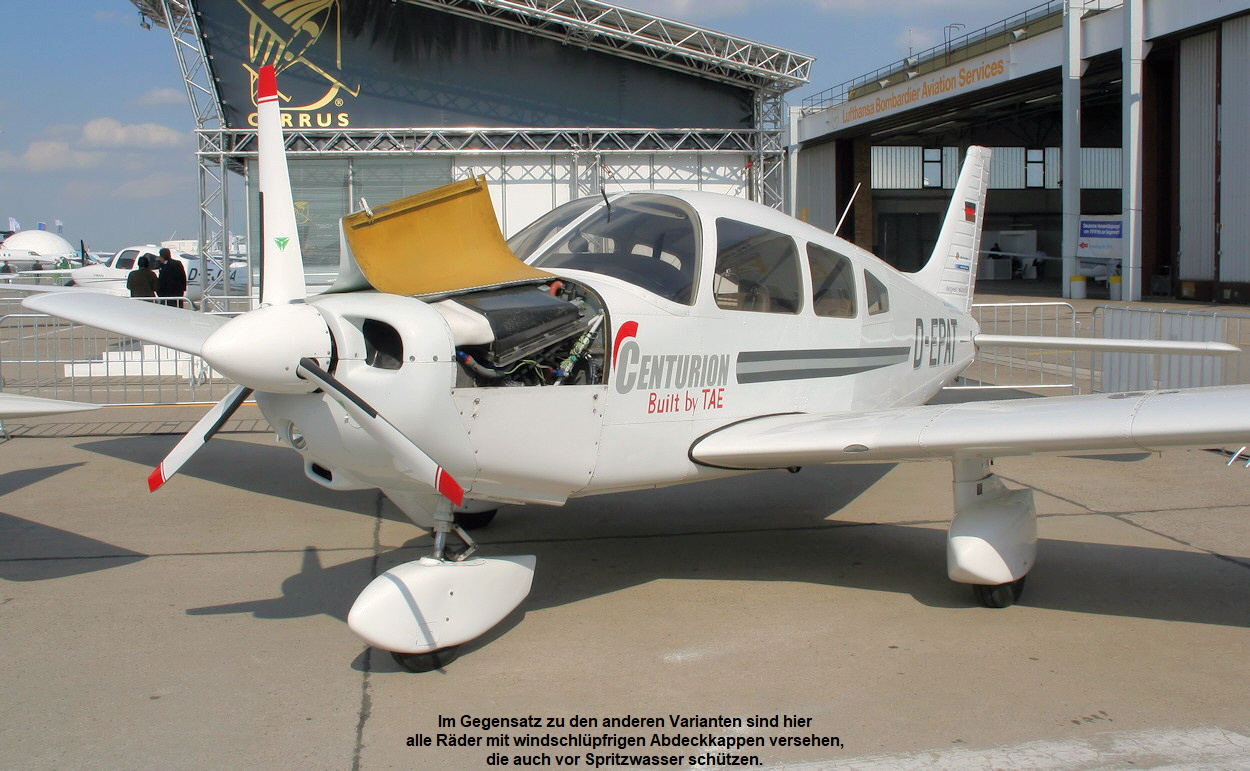 Piper Warrior II PA 28-161 mit Centurion Dieselmotor