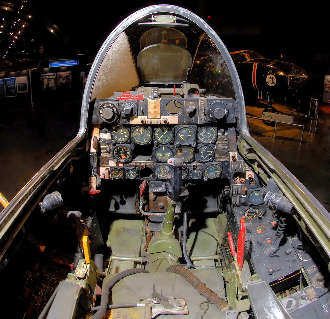 Republic F-84E Thunderjet - Cockpit