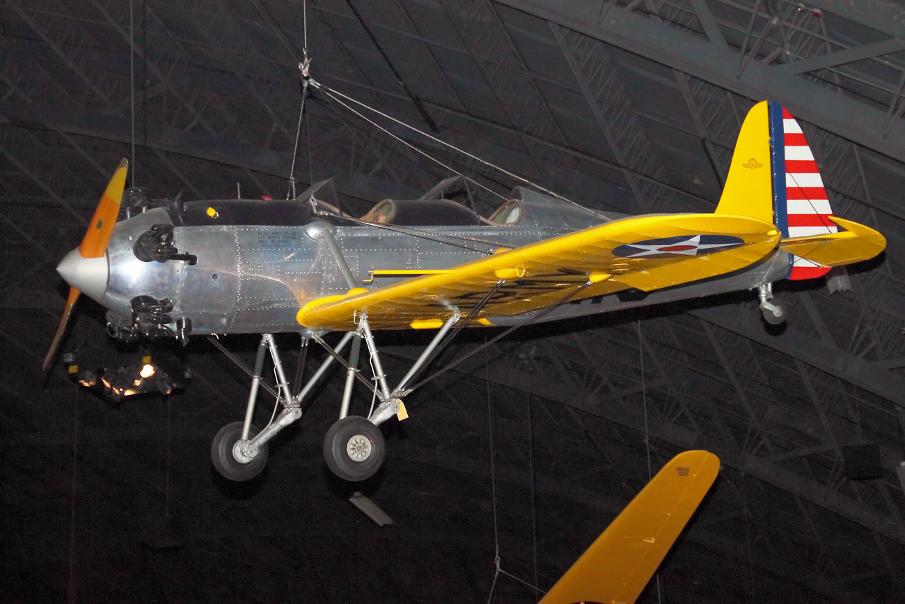 Ryan PT-22 Recruit - Das Flugzeug wurde zur Ausbildung der U.S. Air Corps verwendet