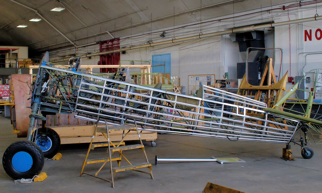 Stearman PT-13D Kaydet - Restauration