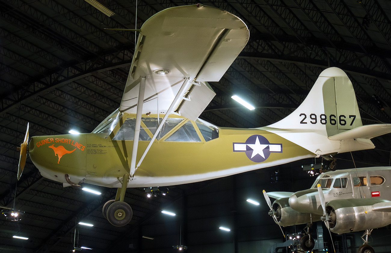 Stinson L-5 Sentinel - Militärversion der Stinson 105 Voyager für die U.S. Army Air Forces