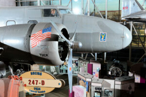 Boeing 247-D - Cockpitansicht