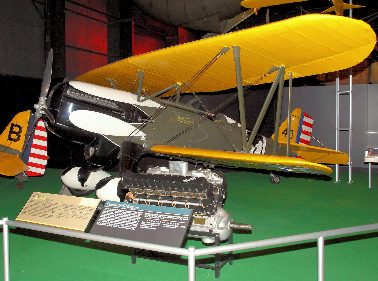 Curtiss P-6E Hawk - Jagdflugzeug