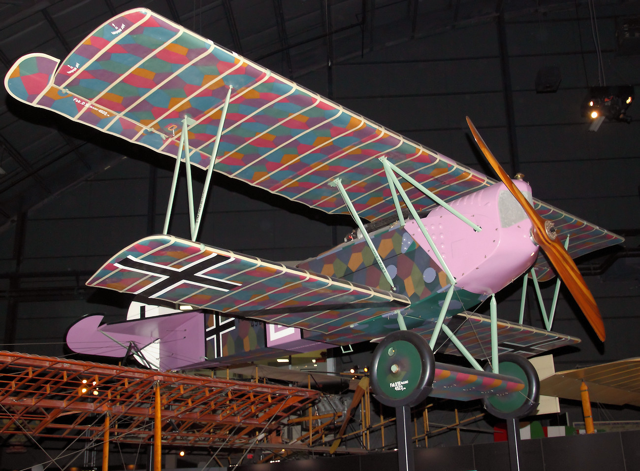 Fokker D VII - deutscher Doppeldecker