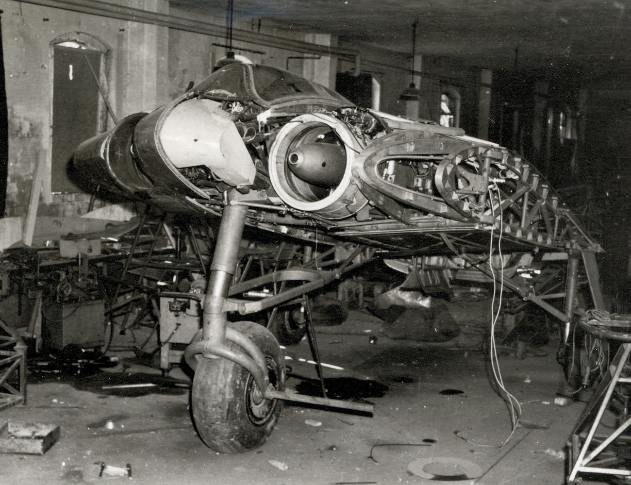 Horten Ho 9 - Skelett