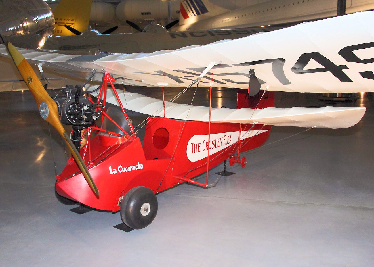 Mignet HM.14 Pou du Ciel - preisgünstiges Flugzeug zum Eigenbau von 1933 aus Fankreich