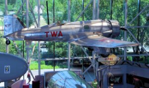 Northrop Alpha 4A - Postflugzeug der USA aus den frühen 1930er Jahren