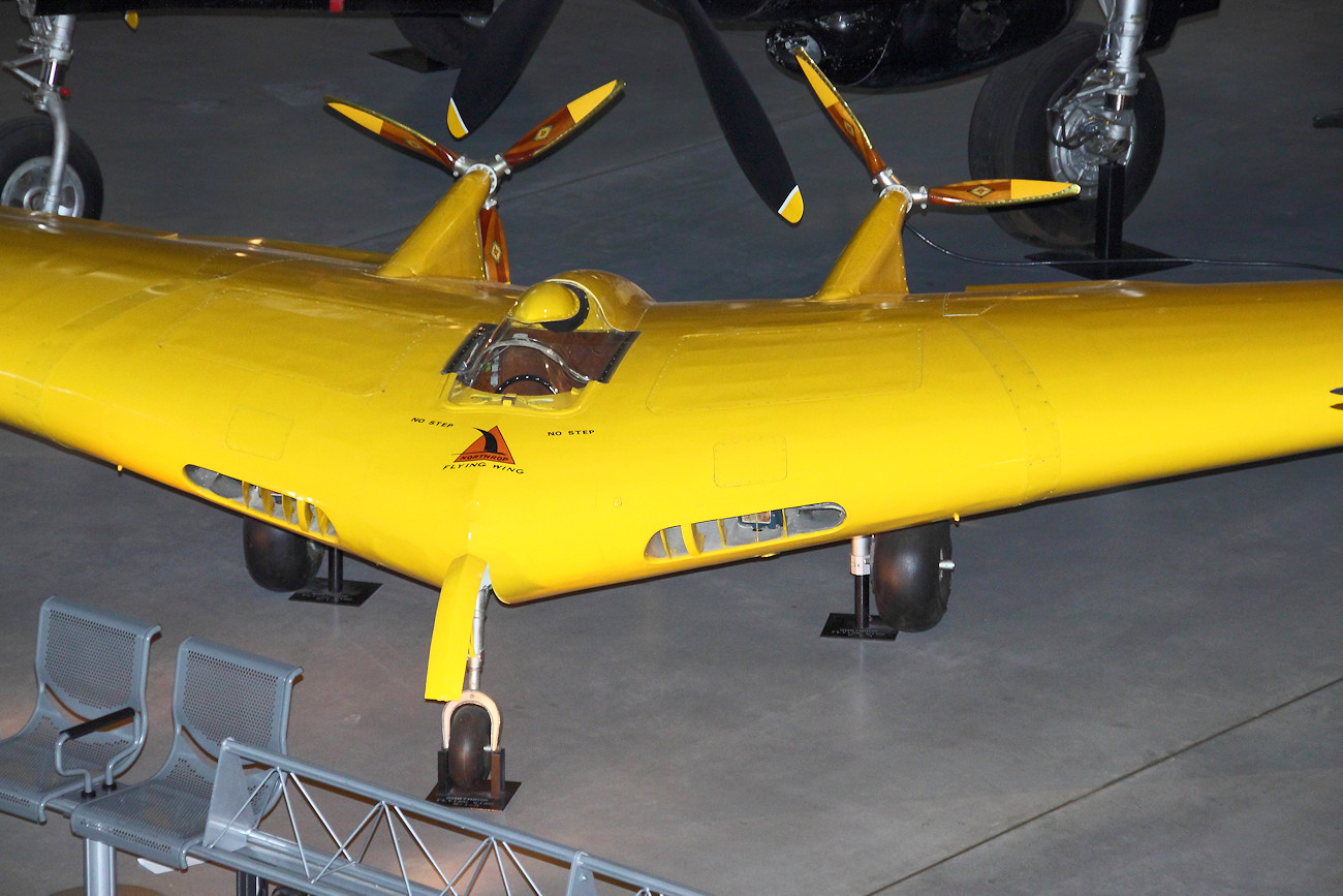 Northrop N-1M - Nurflügler mit Schubpropeller der USA von 1940