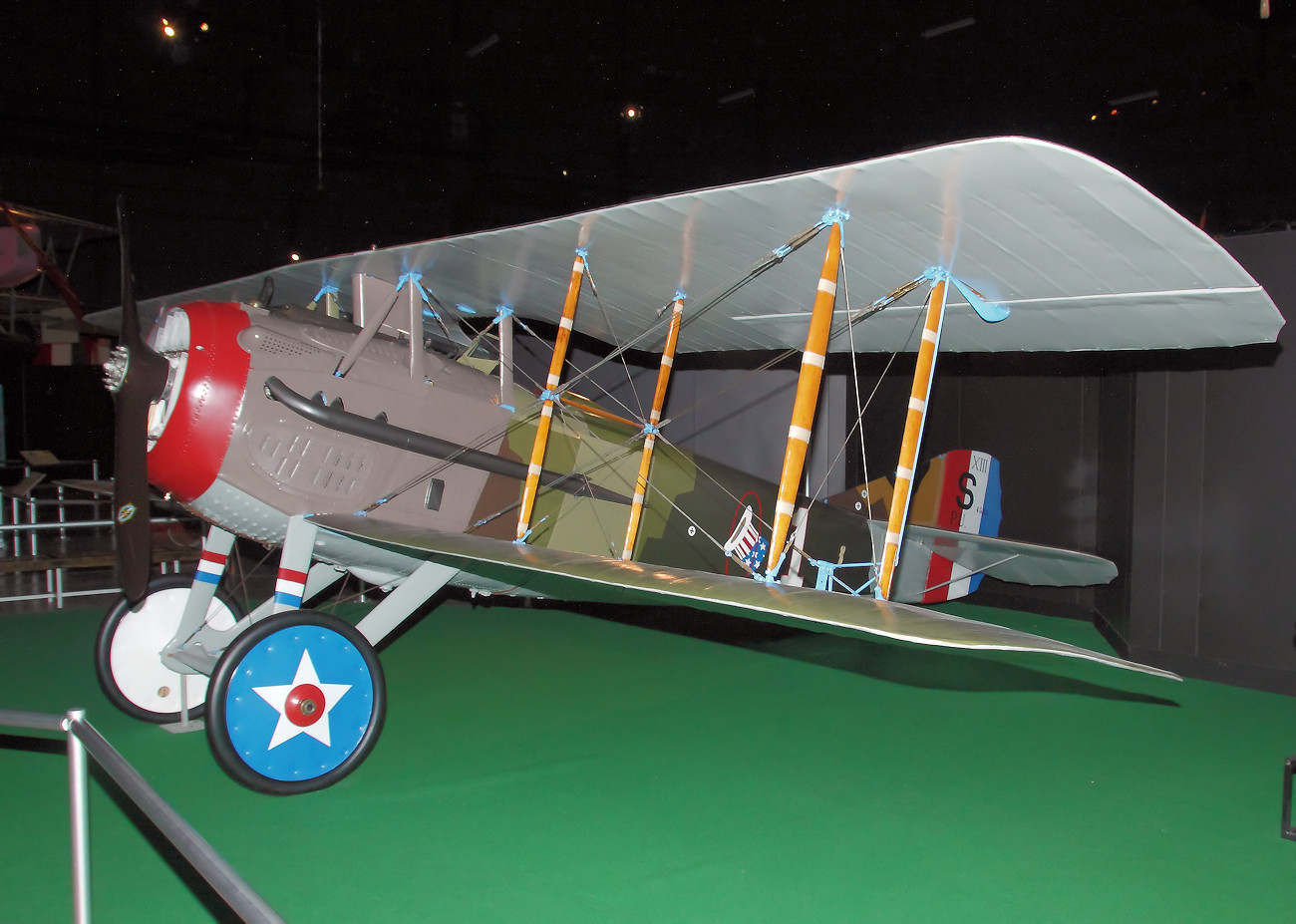 SPAD XIII C.1 - verbesserte Version des Vorgängermodells SPAD VII im Ersten Weltkrieg